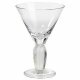 Diamond Clear Martini Glass